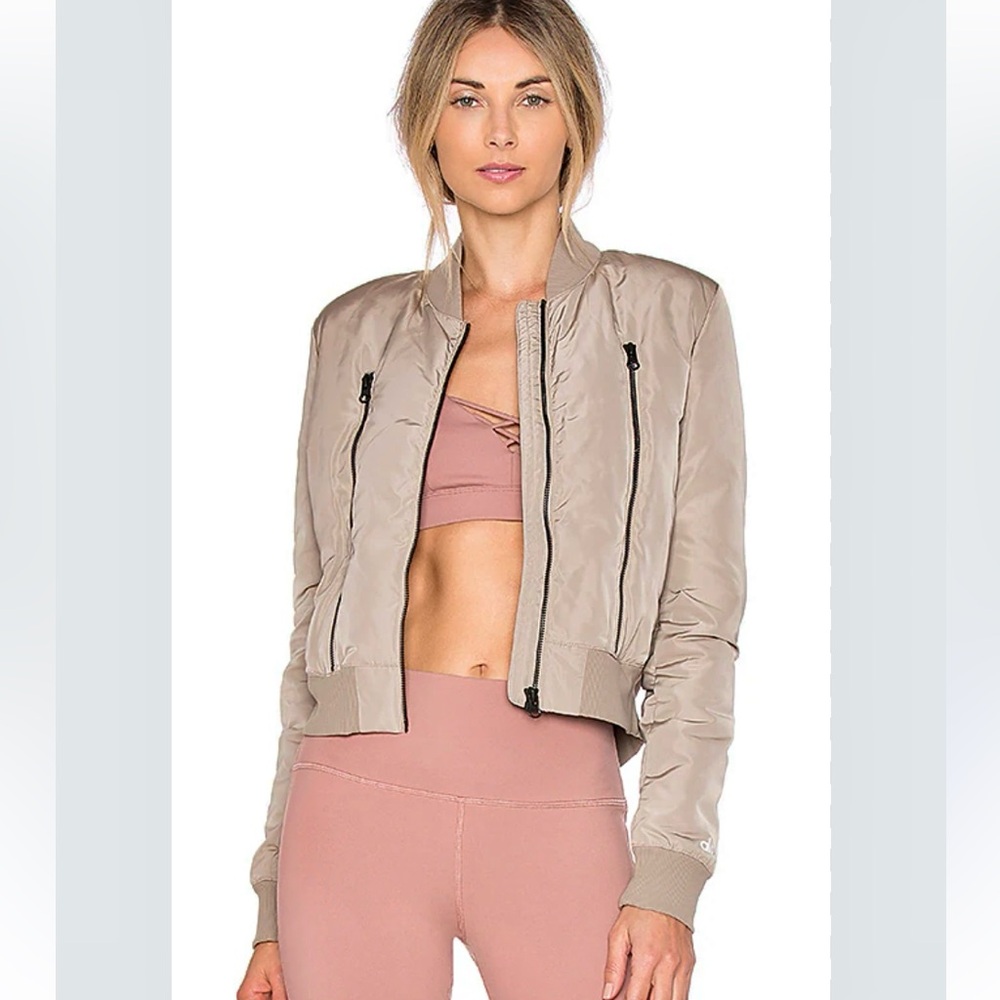 Alo Off Duty Down Bomber Jacket